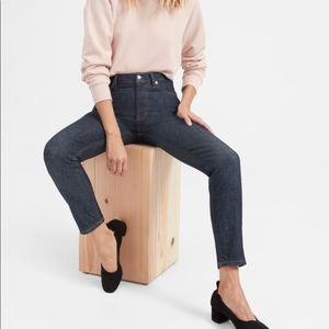 Everlane High-Rise Skinny Jean Navy